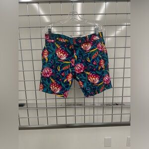 Mr Turk Floral Shorts - Size 30